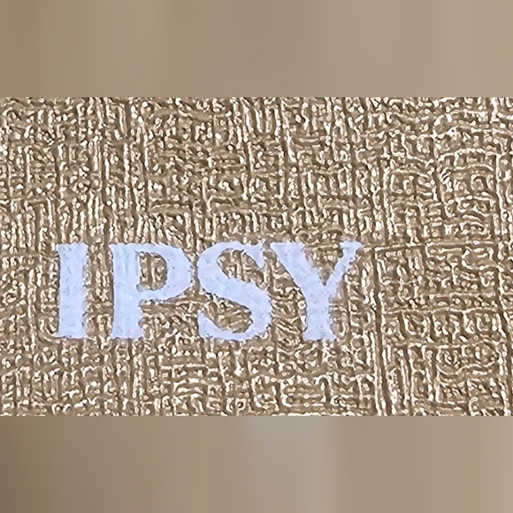 Gold makeup pouch case purse stay golden Ipsy positive Affirmations luxury - Picture 4 of 7